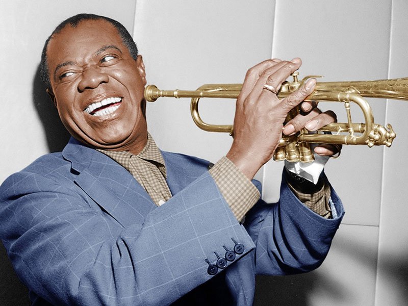 top 10 famous jazz singers male 2024: Louis Armstrong