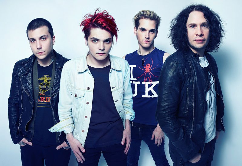 best pop punk bands in the world in 2024: My Chemical Romance